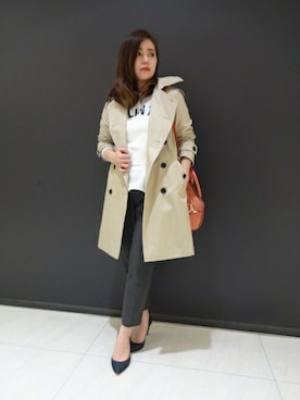 「Devinette」｜MIKARIさん（レディース・159cm）の冬コーディネート