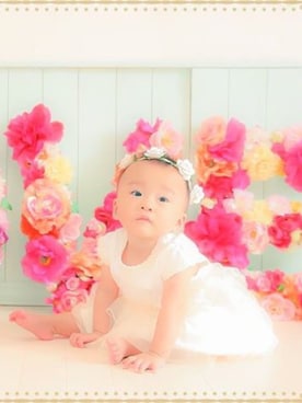 「TOCCA BEAUTY（トッカビューティー）のアイテム」を使った、Waaa#Riiiさん（キッズ・80cm）の夏コーディネート