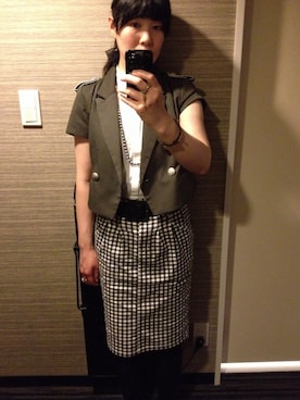 渡辺聡美さん（レディース・169cm）の夏コーディネート