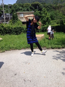 まぁこさん（レディース・154cm）の夏コーディネート