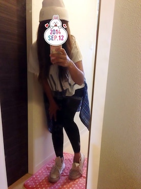 まぁこさん（レディース・154cm）の秋コーディネート