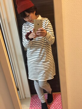 まぁこさん(レディース・154cm)の冬コーディネート