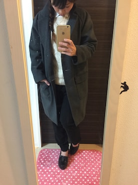 まぁこさん（レディース・154cm）の冬コーディネート