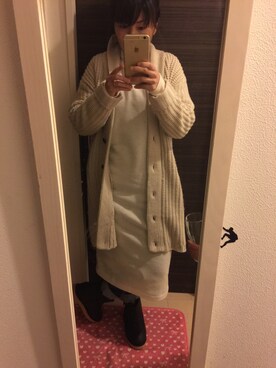 まぁこさん(レディース・154cm)の冬コーディネート