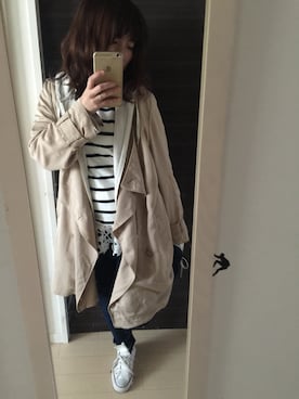 まぁこさん（レディース・154cm）の春コーディネート