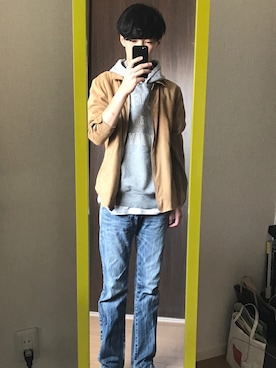 はとさん（メンズ・170cm）の秋コーディネート