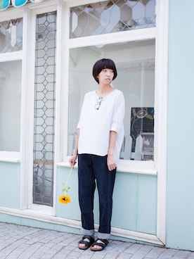 しおかさん（レディース・171cm）の夏コーディネート