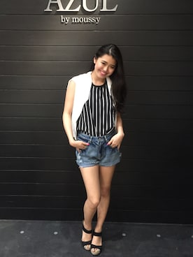 yumaさん（レディース・160cm）の夏コーディネート