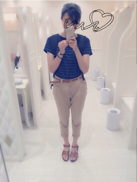 kannaさん（レディース・167cm）の夏コーディネート