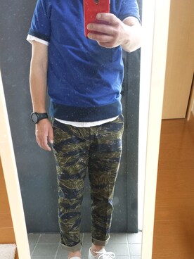 「アイテム（アナログ腕時計）」を使った、クリフジさん（メンズ・163cm・40代）の春コーディネート
