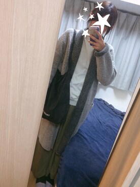 「URBAN RESEARCH（アーバンリサーチ）のアイテム（エコバッグ/サブバッグ）」を使った、taracoさん（レディース・162cm）の冬コーディネート