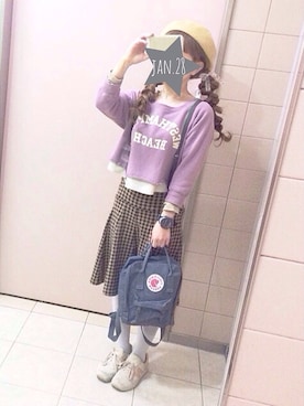 もにこ。さん（レディース・150cm）の冬コーディネート