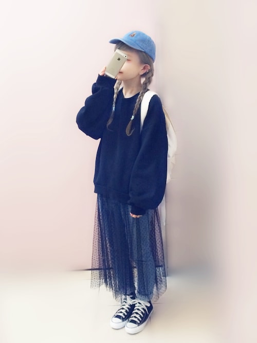 もにこ Joyrichのキャップを使ったコーディネート Wear