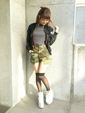 WEGOさん(レディース・160cm)の秋コーディネート