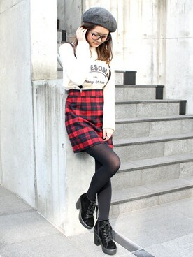 WEGOさん（レディース・160cm）の冬コーディネート