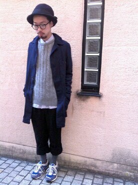 WEGOさん(メンズ・172cm)の冬コーディネート