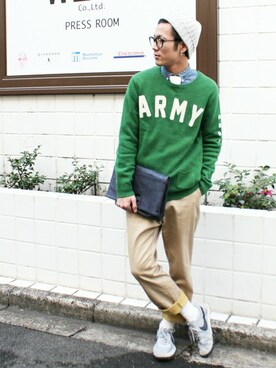 WEGOさん（メンズ・168cm）の冬コーディネート