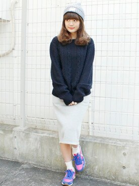 WEGOさん（レディース・160cm）の冬コーディネート