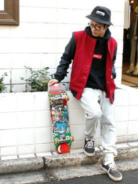 WEGOさん（メンズ・168cm）の冬コーディネート