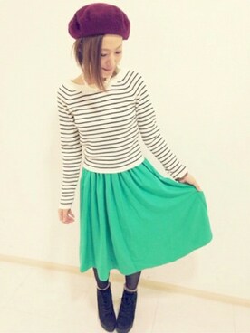 WEGOさん（レディース・156cm）の冬コーディネート