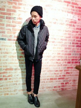 WEGOさん(メンズ・169cm)の冬コーディネート