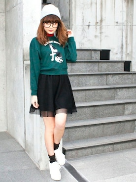 WEGOさん（レディース・160cm）の冬コーディネート