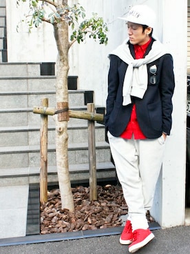 WEGOさん(メンズ・168cm)の冬コーディネート