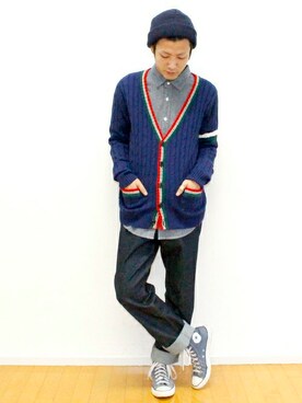 WEGOさん(メンズ・168cm)の冬コーディネート