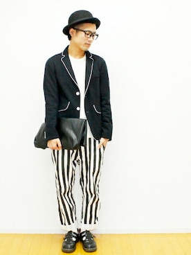 WEGOさん（メンズ・168cm）の冬コーディネート