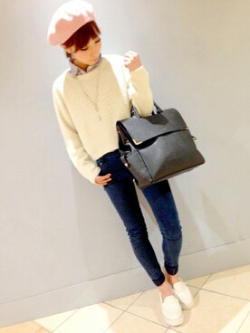 WEGOさん（レディース・154cm）の冬コーディネート