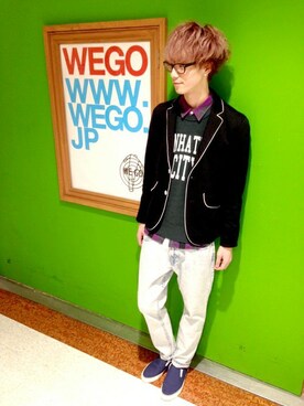 WEGOさん(メンズ・175cm)の冬コーディネート