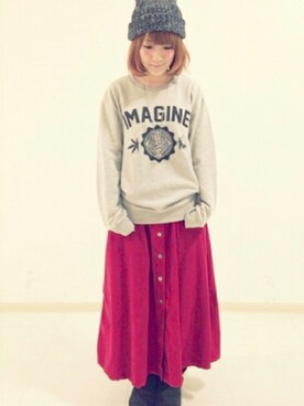 WEGOさん（レディース・155cm）の冬コーディネート
