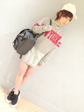 WEGOさん(レディース・154cm)の冬コーディネート