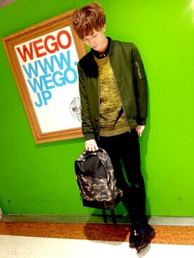 WEGOさん(メンズ・174cm)の冬コーディネート