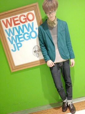 WEGOさん（メンズ・175cm）の冬コーディネート