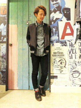 WEGOさん（メンズ・166cm）の冬コーディネート