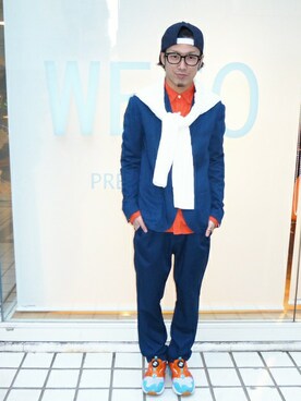 WEGOさん(メンズ・168cm)の冬コーディネート