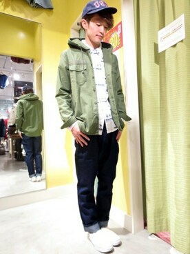 WEGOさん（メンズ・166cm）の冬コーディネート