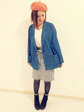 WEGOさん(レディース・156cm)の冬コーディネート