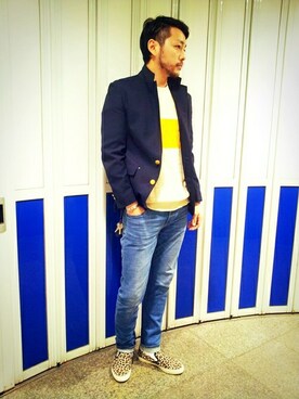 WEGOさん（メンズ・180cm）の冬コーディネート