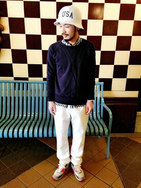 WEGOさん(メンズ・171cm)の春コーディネート