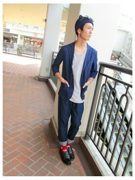 WEGOさん（メンズ・173cm）の春コーディネート