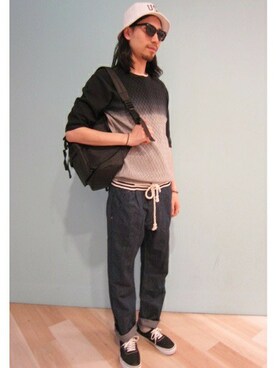 WEGOさん(メンズ・184cm)の春コーディネート