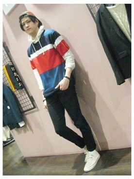 WEGOさん(メンズ・178cm)の春コーディネート