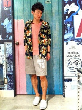 WEGOさん（メンズ・167cm）の春コーディネート