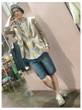 WEGOさん(メンズ・175cm)の春コーディネート