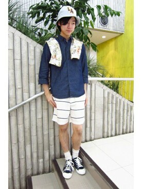 WEGOさん（メンズ・173cm）の春コーディネート