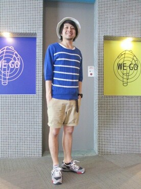 WEGOさん(メンズ・172cm)の春コーディネート