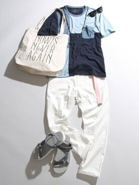 WEGOさん（メンズ・175cm）の夏コーディネート