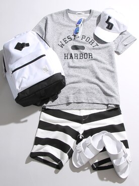 WEGOさん（メンズ・175cm）の夏コーディネート